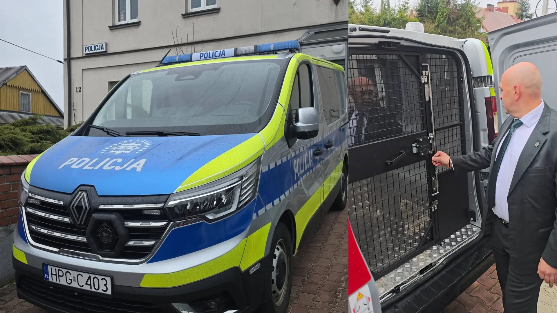 Fotografie nowego radiowozu